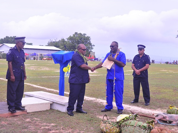 Malaita Former Deputy Premier when attended the Central Island Province 2nd Appointed Day