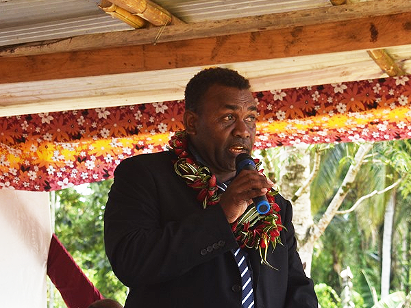 Acting Premier Nelson Lenty