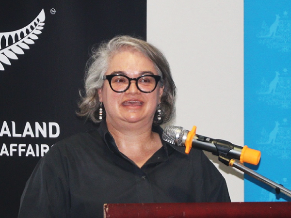 Australian Deputy High Commissioner, Ms Sally-Anne Vincent. Photo Lachlan Eddie