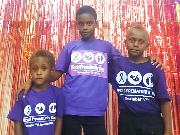 Meet these three young handsome lads from left, Elrick Corneius Olvivera, Emmauel Peter and Judd Akwasia. All three are very special boys who were born prematurely meaning their mother gave birth to them months before the normal nine months of birth.