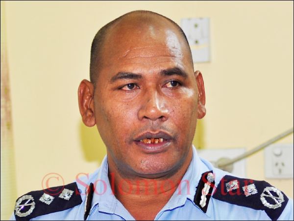 Police Commissioner, Mostyn Mangau.