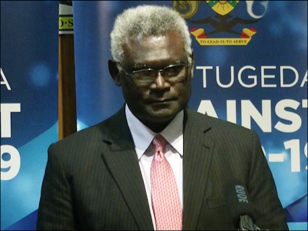 PM Manasseh Sogavare.