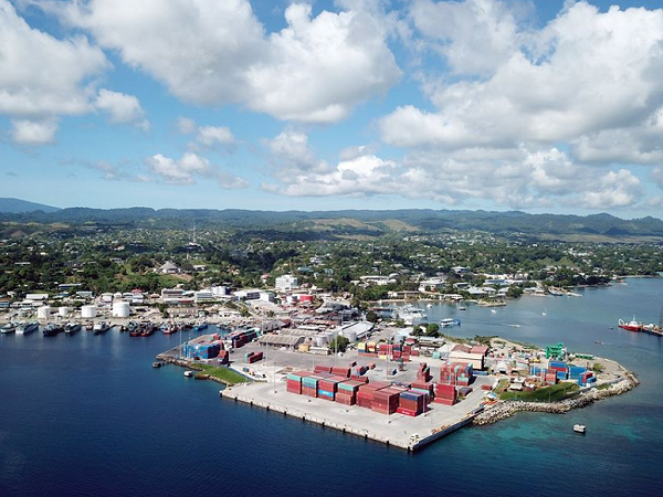 Solomon Islands Ports Authority at Point Cruz. Photo, Lowen Sei