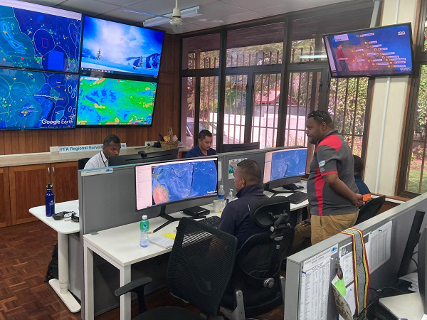 The Regional Fisheries Surveillance Centre Photo credit FFA