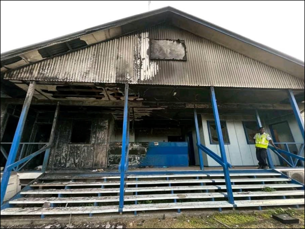 The Kukum Traffic Police station.