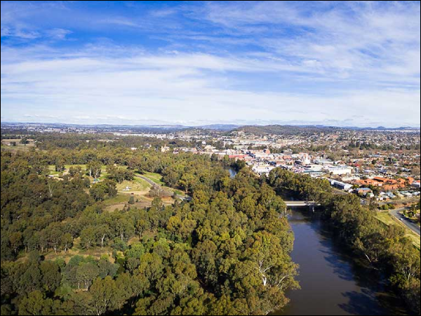 The two Solomon Islanders died in the town of Wagga Wagga, in NSW. Photo, Visitwagga.com.
