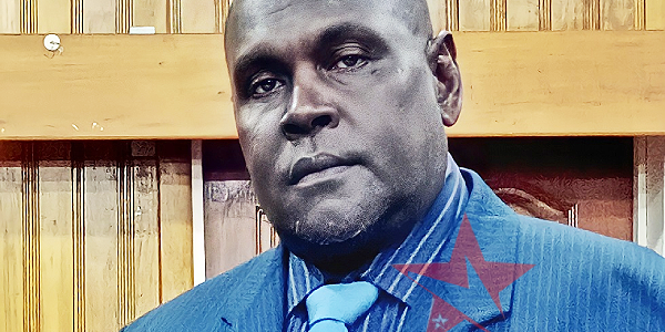 Caretaker Western Province new Premier,  Hon. Christian Burley Mesepitu.