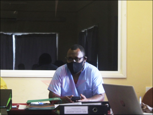 Directing Acting of WPHMS and PHEOC Chairman, Dr. Michael Belande Buin