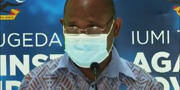 Health Minister, Dr. Culwick Togamana.