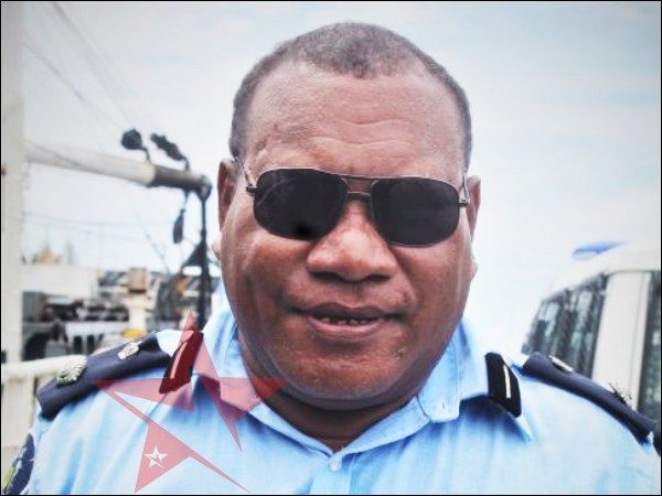 Provincial Police Commander (PPC) for Malaita Province Leslie Kili. (Photo: Wilson Saeni)