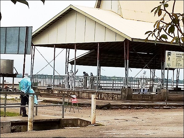 Medical Officers dressed in their PPEs in Gizo.