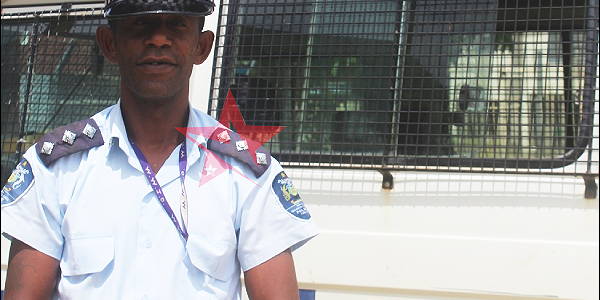 Auki Police Operational Commander Inspector Michael Ramosaea.