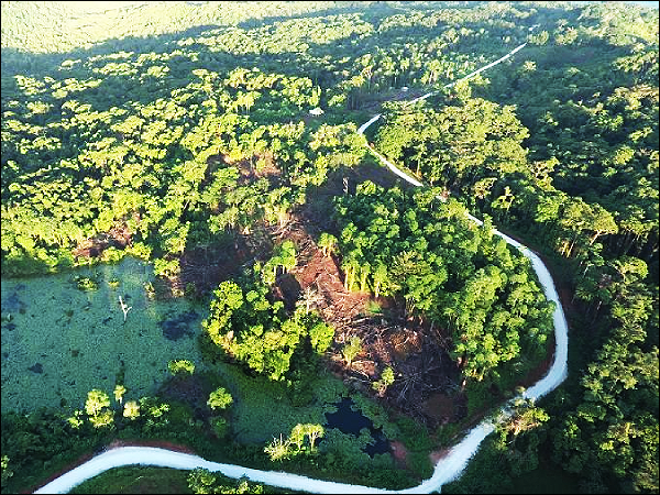Mile 6 lake in West Gizo, one of the spots where the drilling process of bore hole was conducted by Diesel Services Engineering Limited.