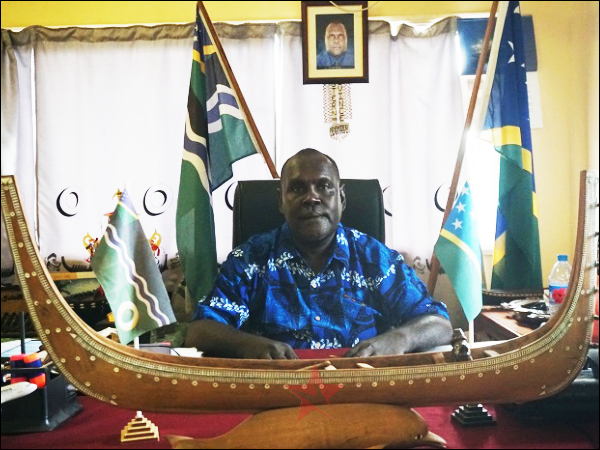 Western Province Premier Hon. Christian Burley Mesepitu (1)