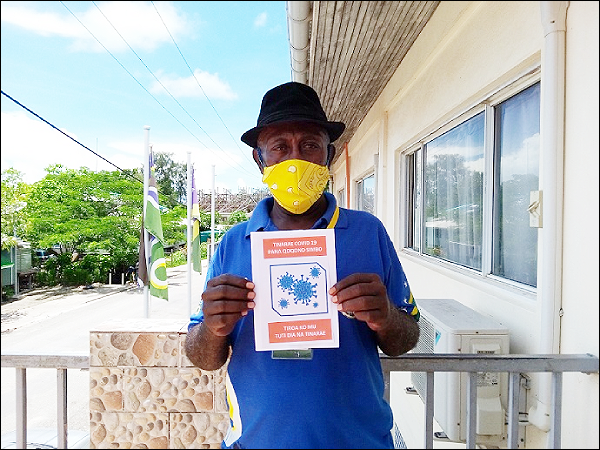 Gideon Tuke, a senior Western Provincial Government Office administrator elder from Simbo Island.