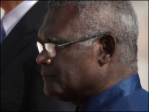 Prime Minister Manasseh Sogavare.