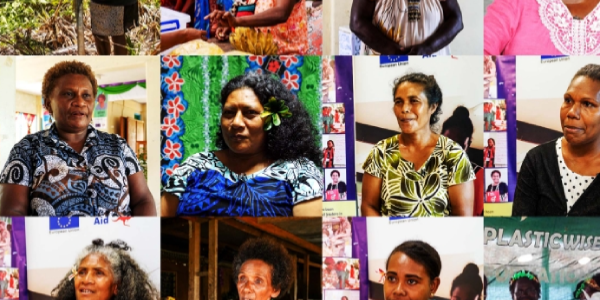 A collage of Outstanding Women in the Solomon Islands. (Photo: UNDP Solomon Islands)