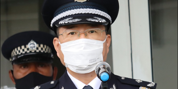 Commissioner Zhang of the China Police Liaison Team.