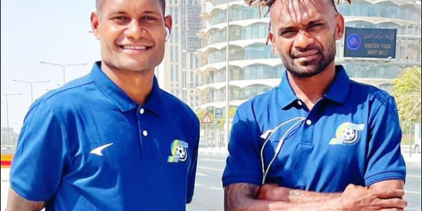 Kossa duo, Gagame Feni and Joses Nawo.