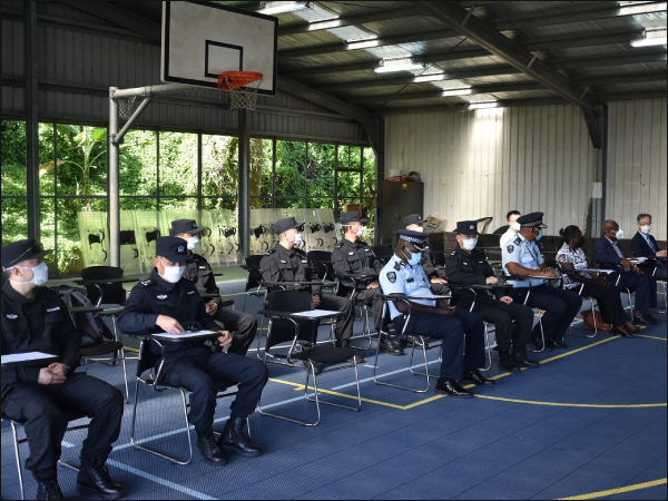 RSIPF and China Liaison Team during the launching of training program.