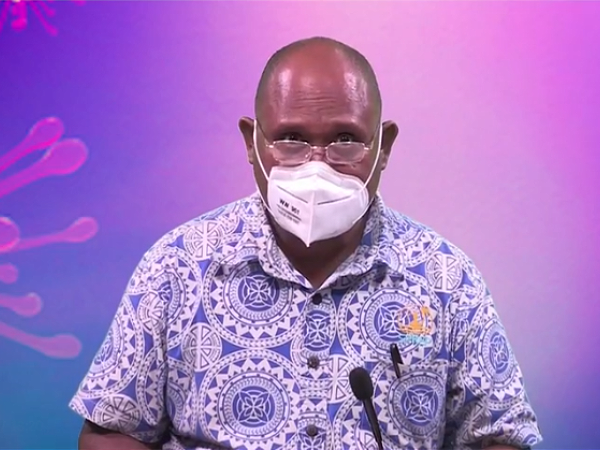 Minister of Health, Dr. Culwick Togamana.