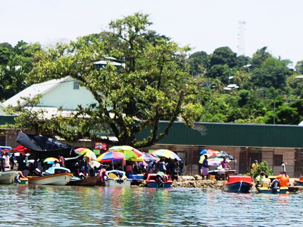The Gizo KHY Buni seafront.