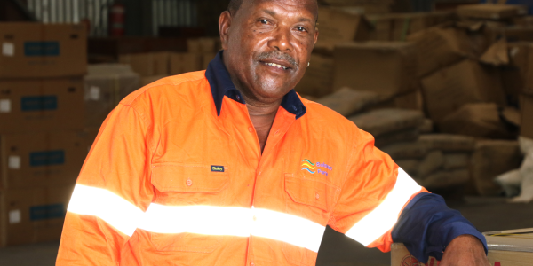 Martin Heti, Senior Warehouse Supervisor.