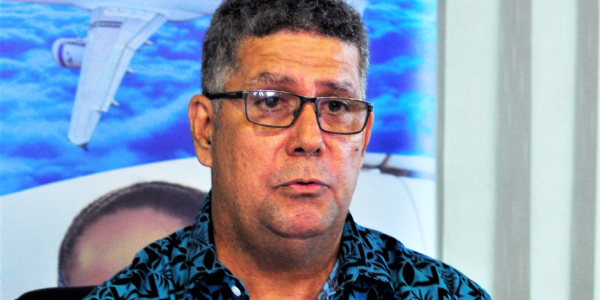 Solomon Airlines Chairman Frank Wickham. Photo Lachlan Eddie