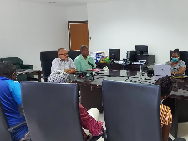 Opposition Leader speaking to the media recently. File photo.