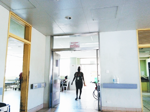 The Gizo Hospital Emergency Department in the Western Province.