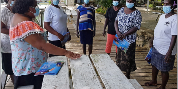 A tourism COVID-19 extra care training in Munda for the tourism frontline workers.