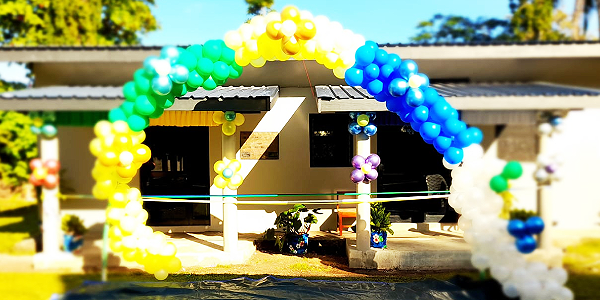 The newly renovated pre-historical library of the National Museum, by Vavalu Construction. Photo: Maefaididia Mike.
