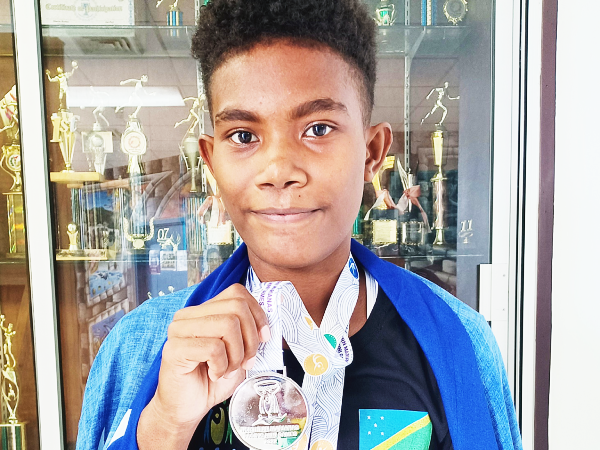 14-year old Rowena Donga. Photo, One Team Solomon.