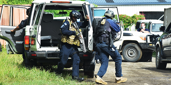 A coordinated operational response exercise.