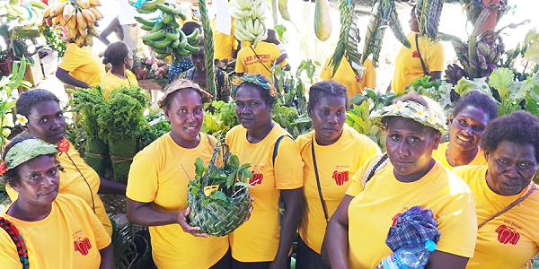 Some of the women attending the diversity fair.