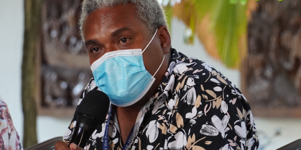 Special Secretary to the Prime Minister Albert Kabui.