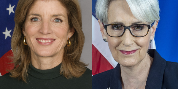 Caroline Kennedy, US Ambassador to Australia (L) and Wendy Sherman, Deputy Secretary of State are amongst top US dignitaries heading to Guadalcanal this weekend. Photos, US State Department