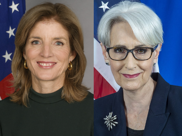 Caroline Kennedy, US Ambassador to Australia (L) and Wendy Sherman, Deputy Secretary of State are amongst top US dignitaries heading to Guadalcanal this weekend. Photos, US State Department
