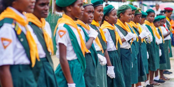 Pathfinders from Gizo, Western province.