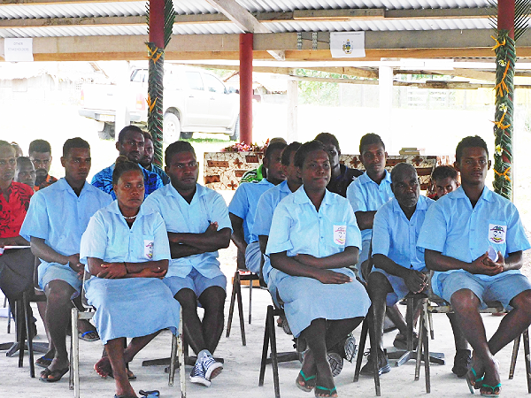 San Isidro students during the ‘Sign Language’ launching at Sand Isidro.