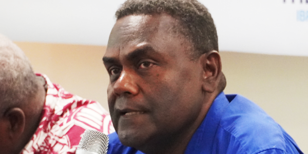 PS of MCA Mr Moses Virivolomo. Photo Lachlan Eddie