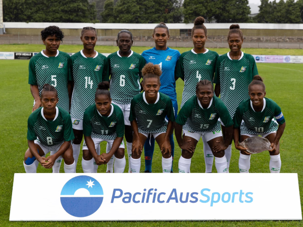 Solomon Islands Women’s National Team. Photo, SIFF.