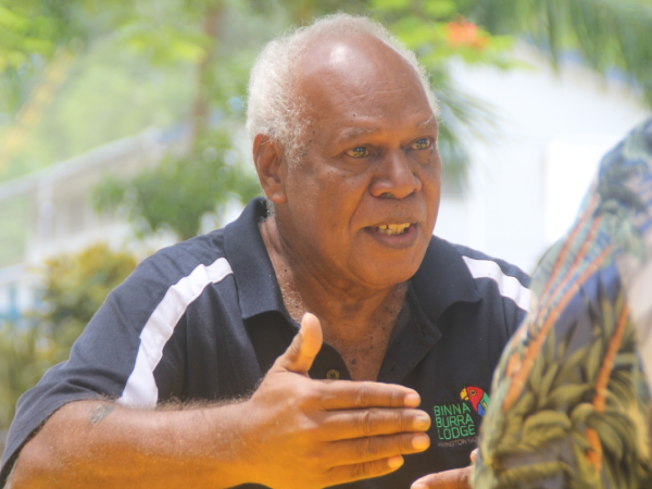 Spokesperson of Indigenous Honiara Landlord Association Eric Arifanata.