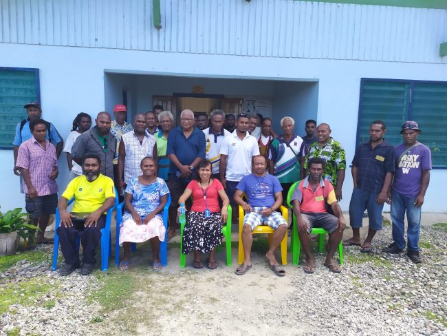 Potential Grantees from the Western region of Malaita.