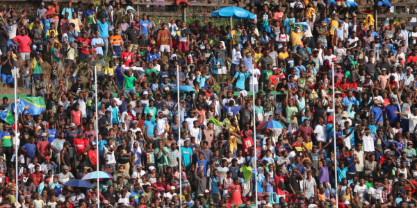 Crowd at Lawson Tama