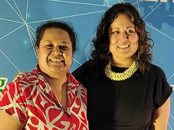 DST Ms Rosalie Masu and Executive Director Ms Rhea Moss –Christian.