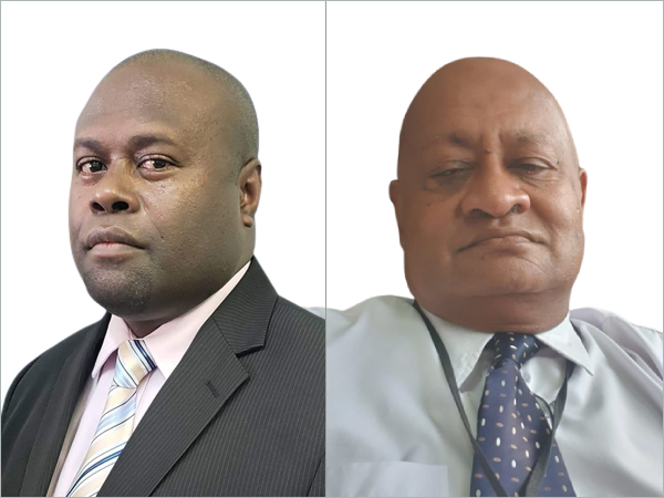 Attorney General John Muria jnr and Solicitor General Savenaca Banuve.