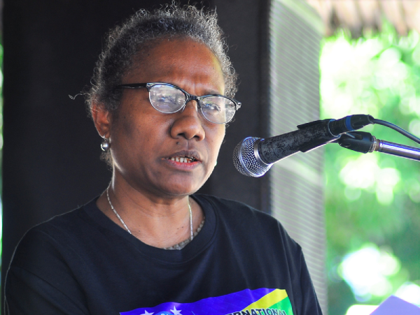SIICAC Commissioner Ms. Anika Kingmele. Photo Lachlan Eddie.