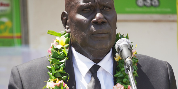 Billy Veo, Premier of the Western province.