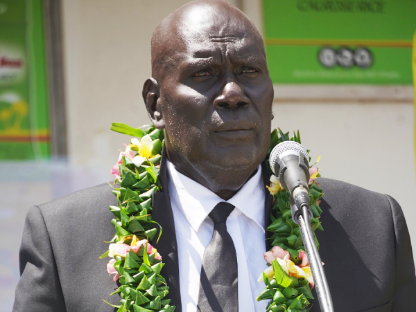 Billy Veo, Premier of the Western province.